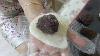 自制豆沙冰皮月饼做法图解7)