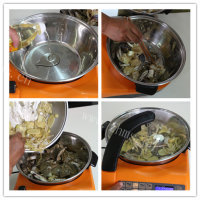 海鲜食品生啫花蟹做法图解4)