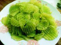 家常清炒莴笋