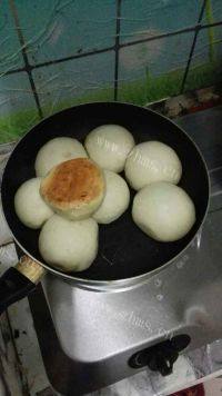 自己做的红豆馅饼