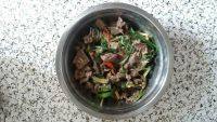 鲜香美味蒜苗炒牛肉