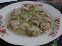 家常菜清蒸豆腐丸子