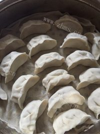 美味的牛肉蒸饺