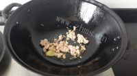 好吃的肉末有机花菜做法图解4)