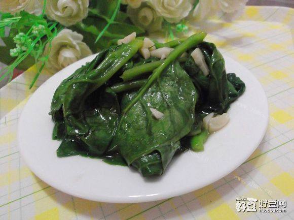 家庭版清炒木耳菜