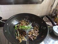 自己做的肉丝炒榨菜