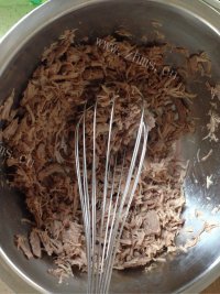 自制肉松做法图解5)