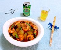 美味好吃海虾偶遇冬瓜做法图解11)