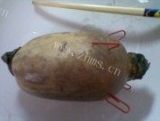 食欲满满的蜂蜜糯米藕做法图解4)