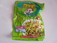 美味的肉末酸豆角粉条做法图解3)