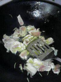 家常菜甜椒炒肉片做法图解4)