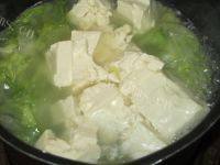 健康美食之白菜豆腐汤做法图解8)