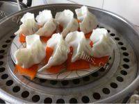 美味的水晶虾饺