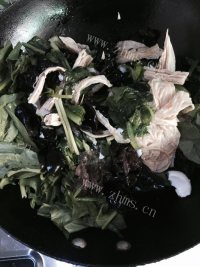 家常菜上汤菠菜做法图解4)