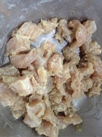 香糯爽滑的鸡米花做法图解1)