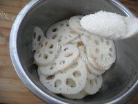 糖醋藕片（家常菜）做法图解5)
