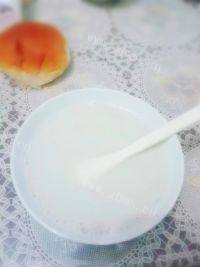 自制花生豆浆做法图解9)
