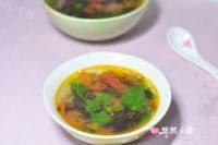 家常菜西红柿青菜汤