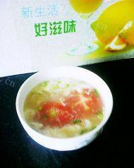 鲜香的番茄蛋花汤