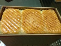 芳香四溢的牛奶吐司做法图解11)