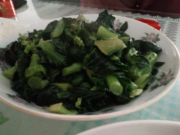 香气浓郁的炒青菜