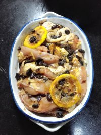 美味的腐乳豆豉蒸鸡做法图解14)