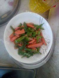 家常菜青椒火腿