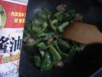 简单版青椒炒肉做法图解6)