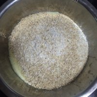 自制燕麦桃酥做法图解4)