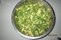 自己做的芹菜鸡蛋水饺做法图解6)