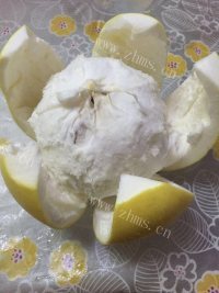 自制柚子皮糖做法图解2)