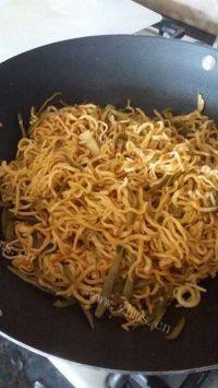美味的豆角焖面