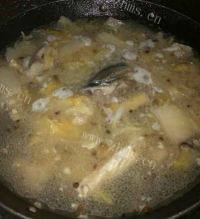 家常菜酸菜鱼做法图解6)