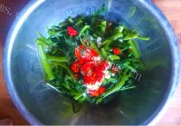 家常菜凉拌空心菜