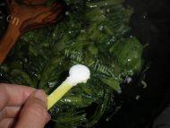 香香的素炒油麦菜做法图解6)