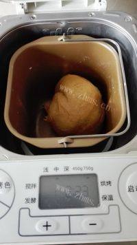 美味的「手工美食」红糖胚芽土司做法图解3)