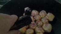 味道不错的油豆腐镶肉做法图解8)