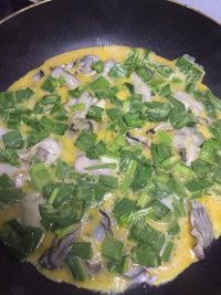美味的海蛎煎做法图解6)