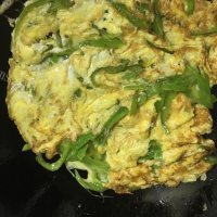 家常菜青椒炒鸡蛋做法图解6)
