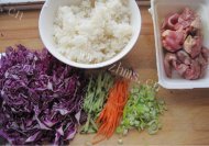 自己做的孜然牛肉炒饭做法图解2)