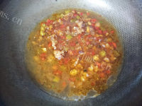 家常菜鱼香肉末豆腐做法图解6)