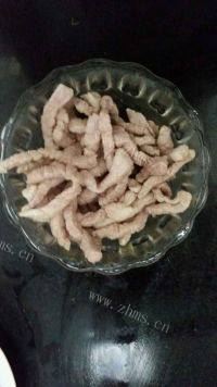 家常菜香菇炒肉丝做法图解3)