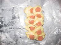 自己做的花式香肠面包做法图解9)