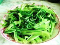 美味营养的清炒空心菜