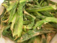 口感不错的芝麻酱拌油麦菜