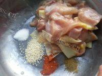 咖喱鸡块饭做法图解3)