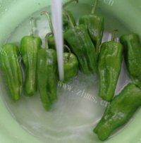 蚝油青椒做法图解1)