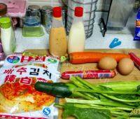 自制韩式紫菜包饭做法图解1)