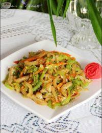 家常小炒肉皮