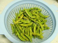 下酒菜五香毛豆做法图解2)